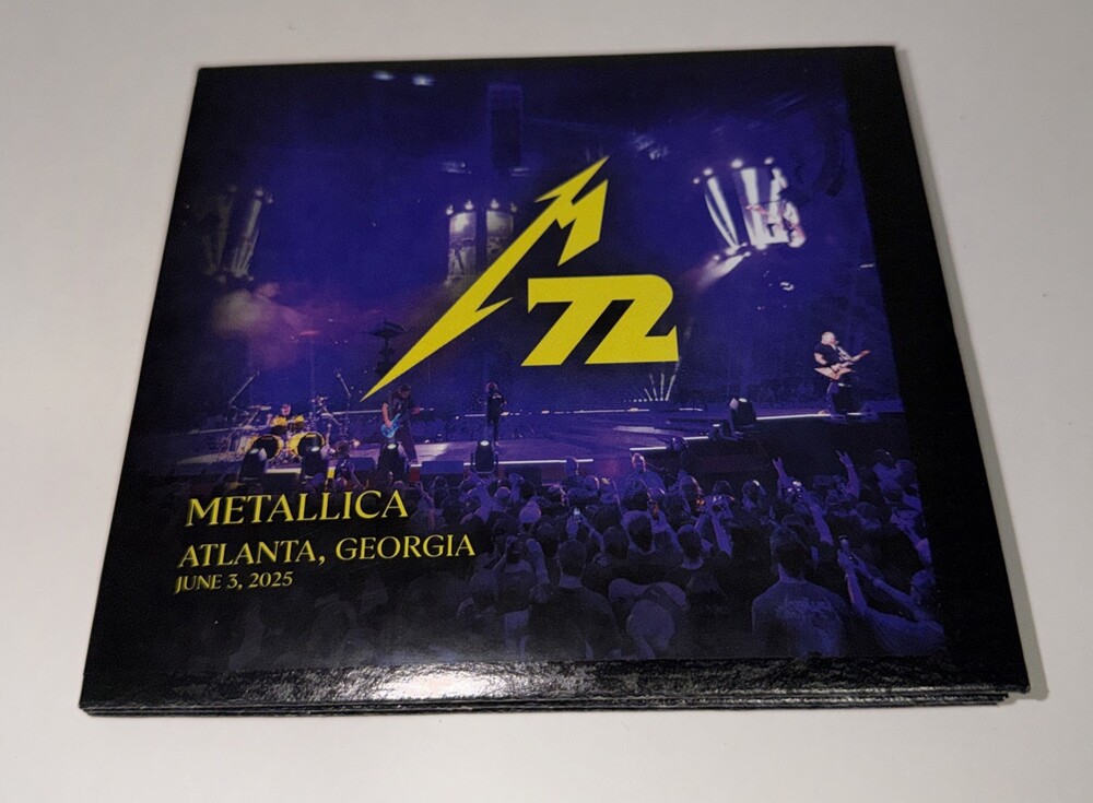 Metallica M72 World Tour Live CD Atlanta Georgia June 3, 2025